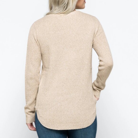 PINK CLOVER Nickole Textured Sweater - XL - Picture 2 of 6